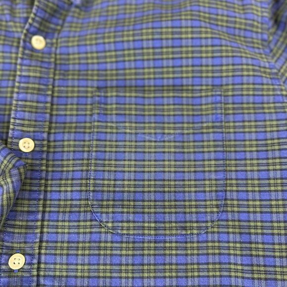 GAP Men’s L Standard Fit Stretch Plaid Button-Down Shirt - Picture 13 of 14